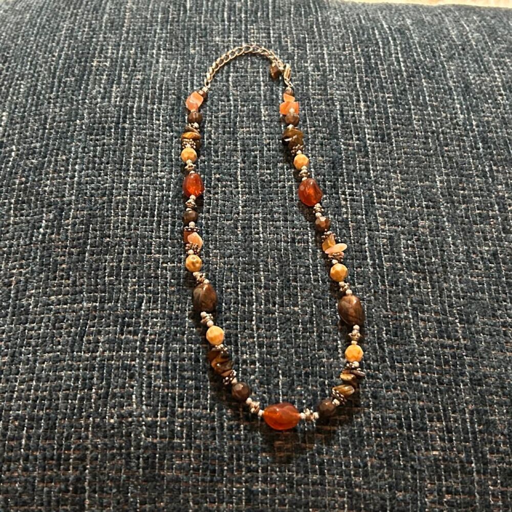 Women's Brown and Orange Jewelry